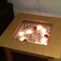 Salentafels en tv kast