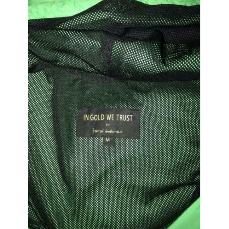 in Gold we Trust windbreaker M