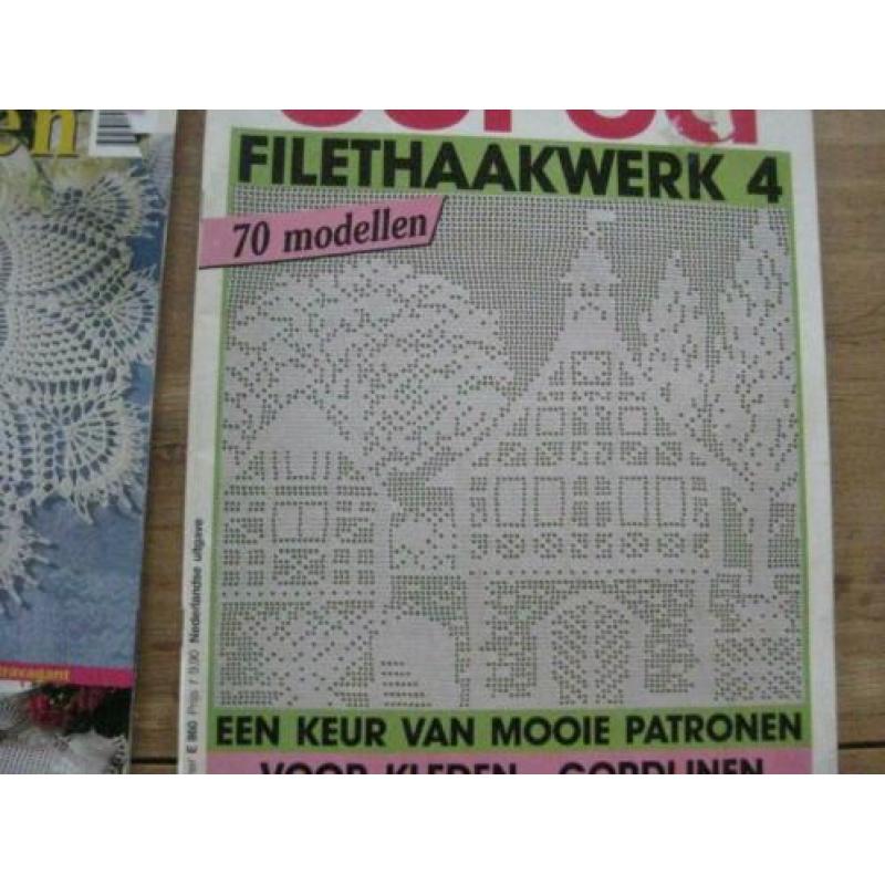 Zes haakbladen