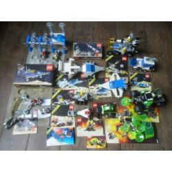 Groot lot van 15 x sets lego classic space ruimtevaart
