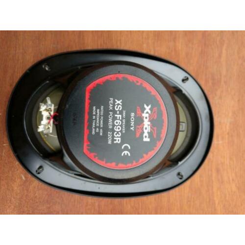 Sony auto luidsprekers 3 weg high power 250 Watt