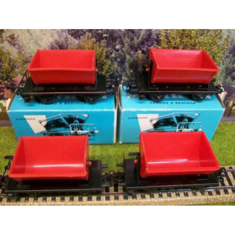 Märklin H0 - 4513 - Goederenwagon - 4 kiepwagens - DB
