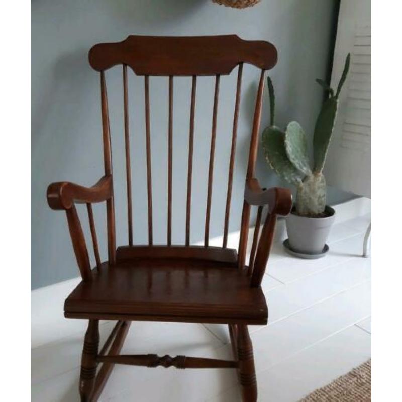Prachtige Scandinavische Schommelstoel, ?