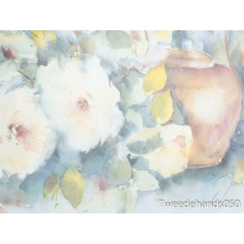 Aquarel schilderij gesigneerd 85644