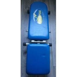 powerpeak abgym, oefenbankje,
