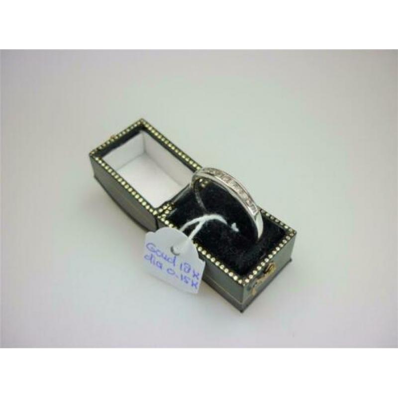 Ring wit goud 18K met 0.25K diamant / Z6220