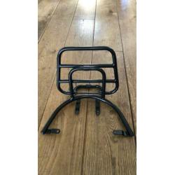 Piaggio zip glans zwart achterrekje