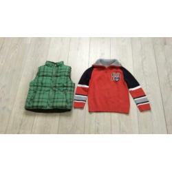 Set jongens kleding maat 104 t/m 122