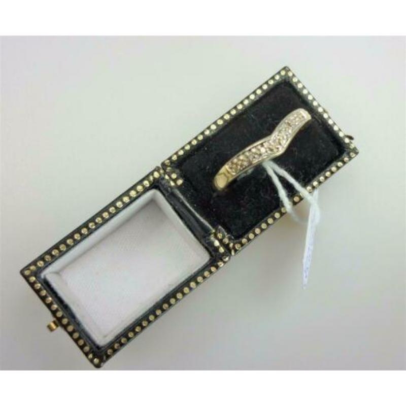 Ring goud met diamanten / Z6222