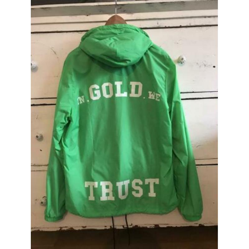 in Gold we Trust windbreaker M