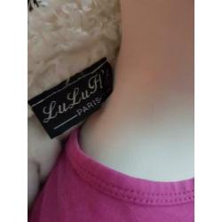 Fluffy/teddy vest van LuLu-H mt s