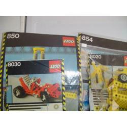 4 setje s lego technic 850-854-8020-8030