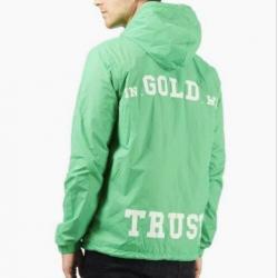 in Gold we Trust windbreaker M