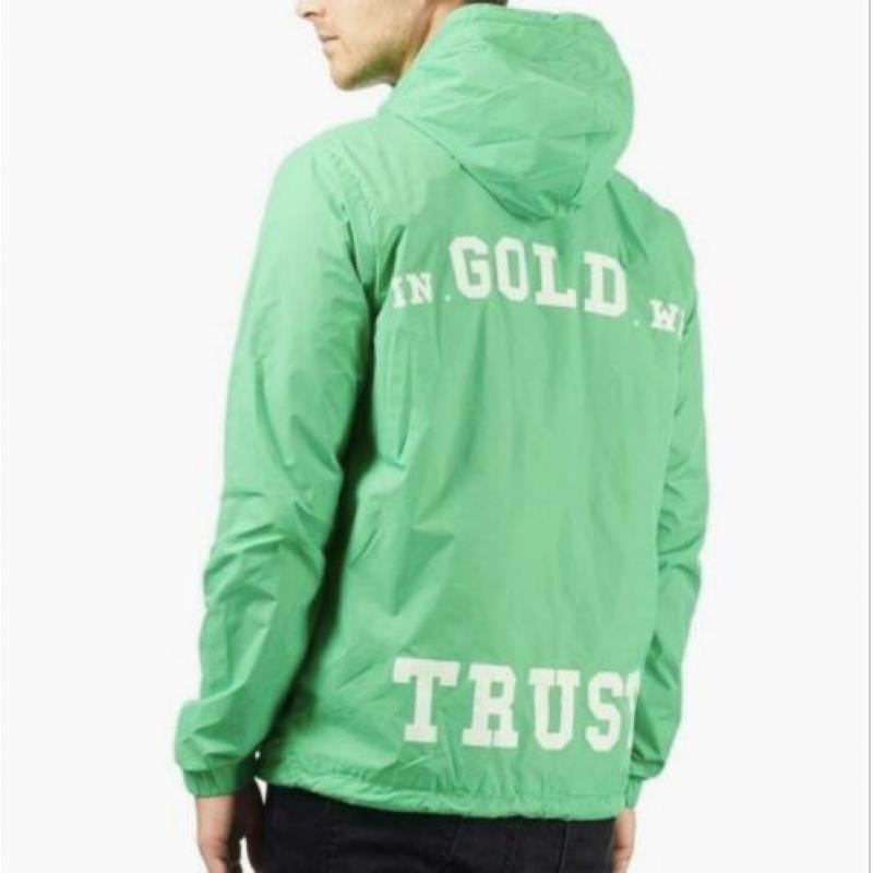 in Gold we Trust windbreaker M