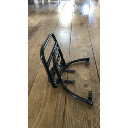 Piaggio zip glans zwart achterrekje