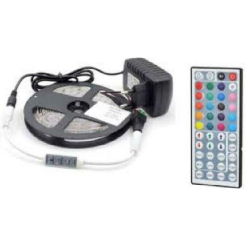 LED multicolor ledstrip met afstandsbediening NIEUW