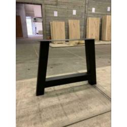 AANBIEDING stalen tafelpoten matrix poot u x tafel poten