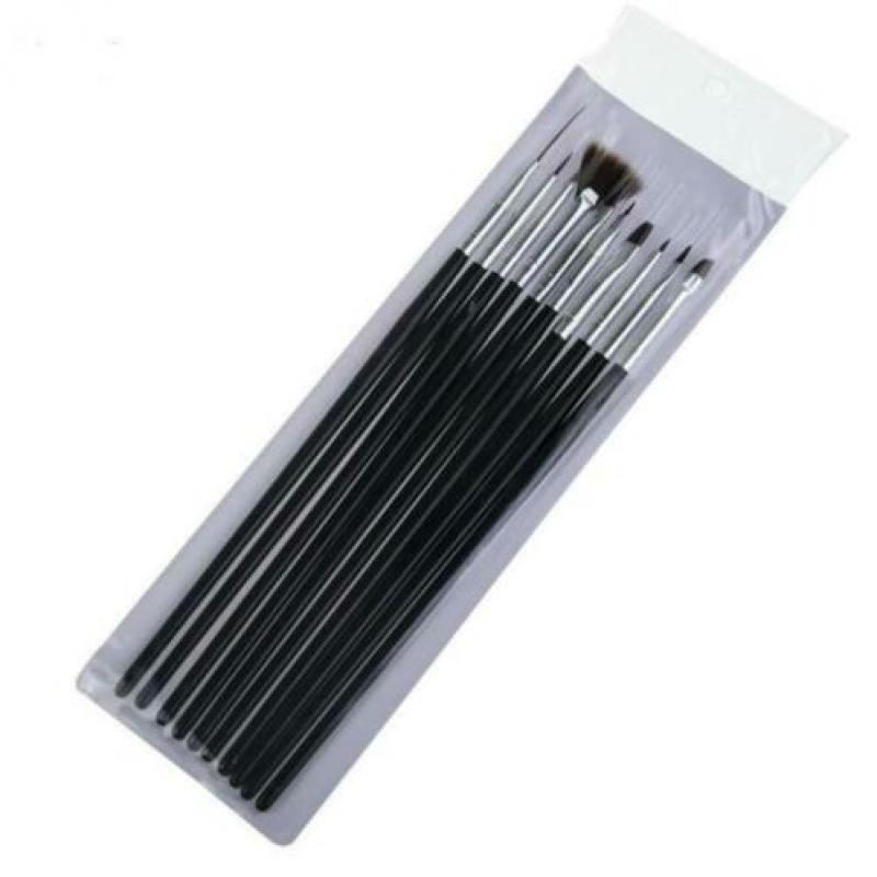 77. Nieuw Nail art kwasten set sets nagel kwasten liners