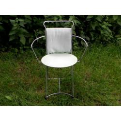 B&B Italia armstoel jaren 80 draadstaal 4 stuks voor: