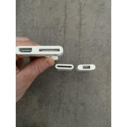 Ipad, iphone verloopstekkers