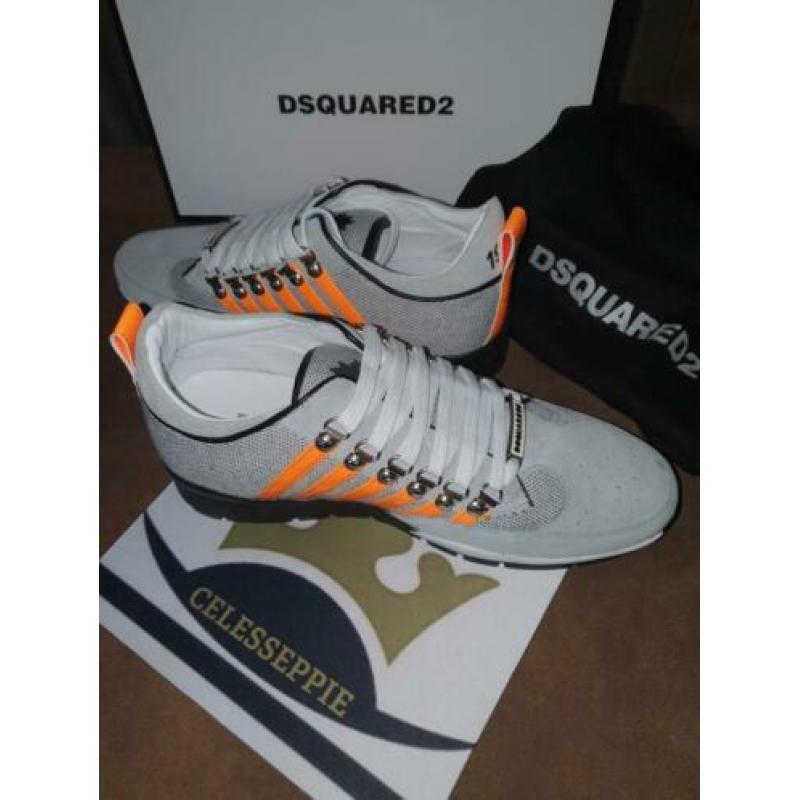 Nieuwe Dsquared heren sneakers maten: 41,43,44
