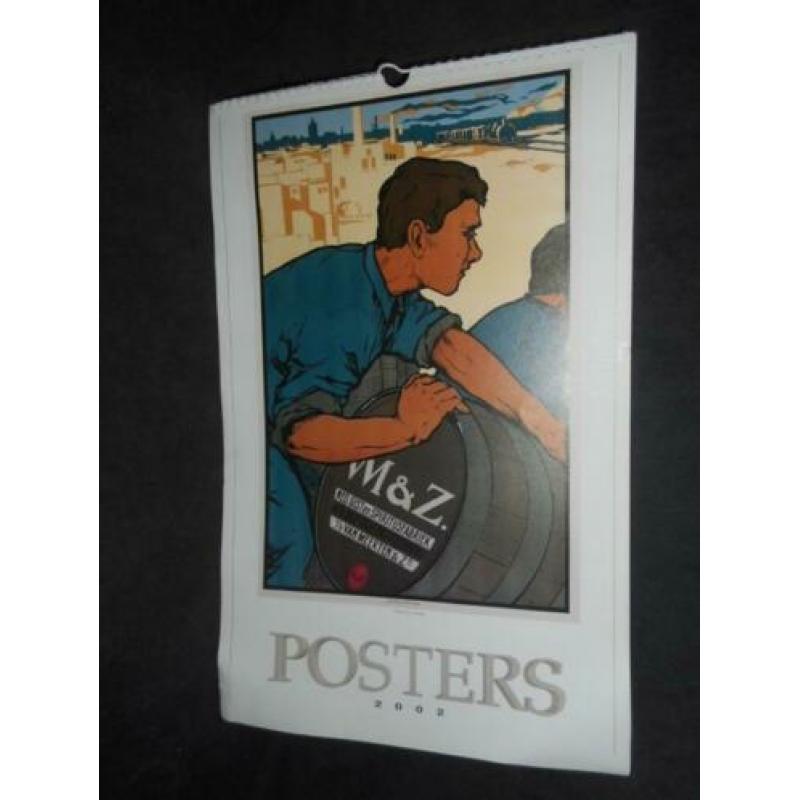 poster kalender 10 stuk 2001 - 2010 ooms avenhorn