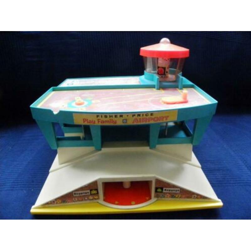 Vintage: Fisher Price Vliegveld
