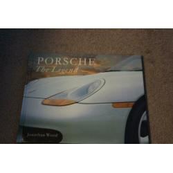 porsche boek the legend jonathan wood 80 pagina's kleur