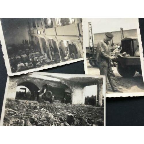 Foto’s van een (tijdelijke) Nederlandse legerbasis.
