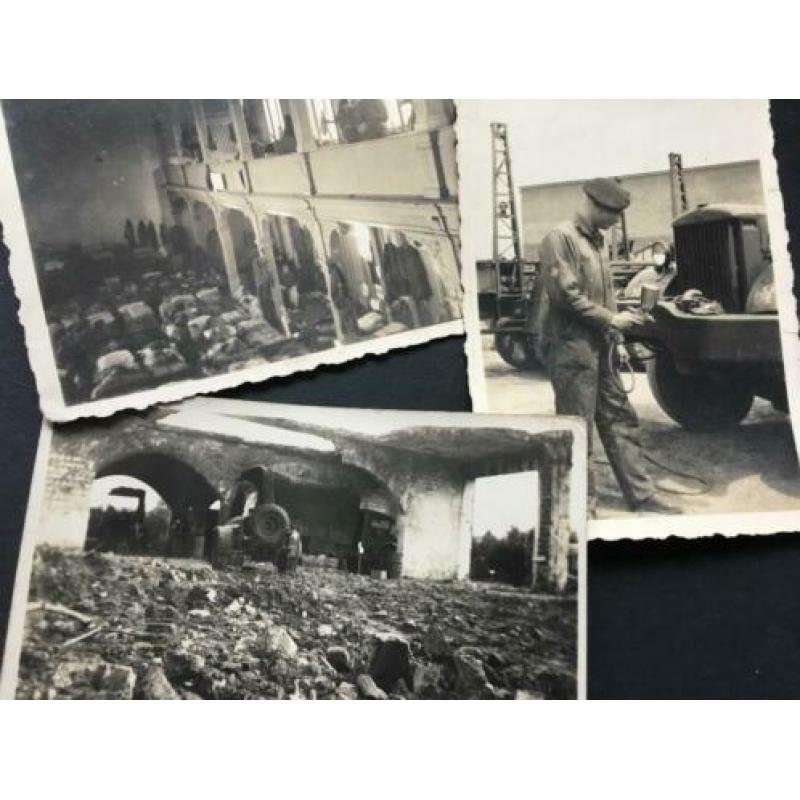 Foto’s van een (tijdelijke) Nederlandse legerbasis.