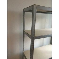 Stellingkast garagekast opbergrek hoog 175 breed 90