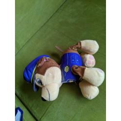 Chase en Sky knuffels (paw patrol, 15 cm)