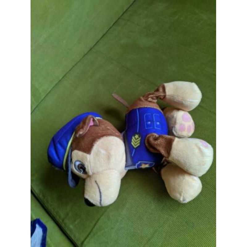 Chase en Sky knuffels (paw patrol, 15 cm)