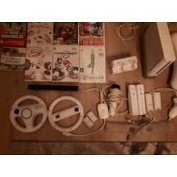 Nintendo Wii inclusief spellen en andere toebehoren