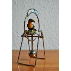Vintage Toekan beeldje Jaren '70
