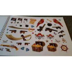 tekenboek Caribbean Pirate Artist