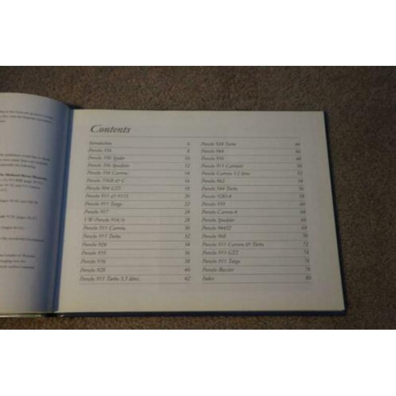 porsche boek the legend jonathan wood 80 pagina's kleur