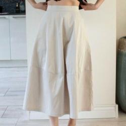 basic beige rok