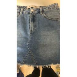 Dames rok denim