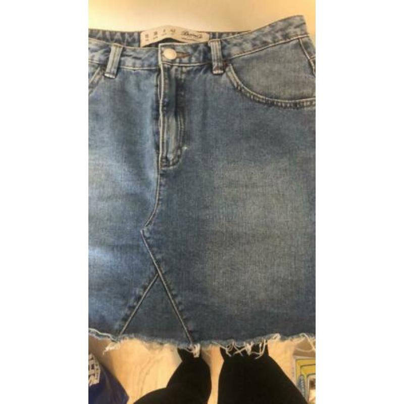 Dames rok denim