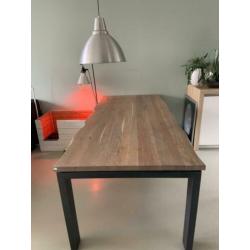 Eettafel, Eikenhout, Als Nieuw!