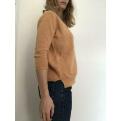 Humanoid zalmkleurig vest met speldsluiting, maat M