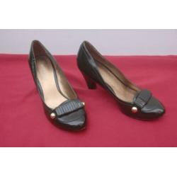 NINE WEST donkergroene schoenen in lakleer maat 5 (35)