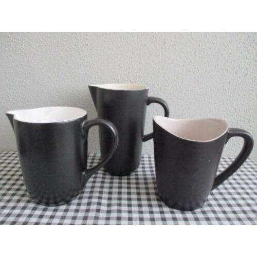 Drie Mooie Vintage Kannen Retro Melkkan