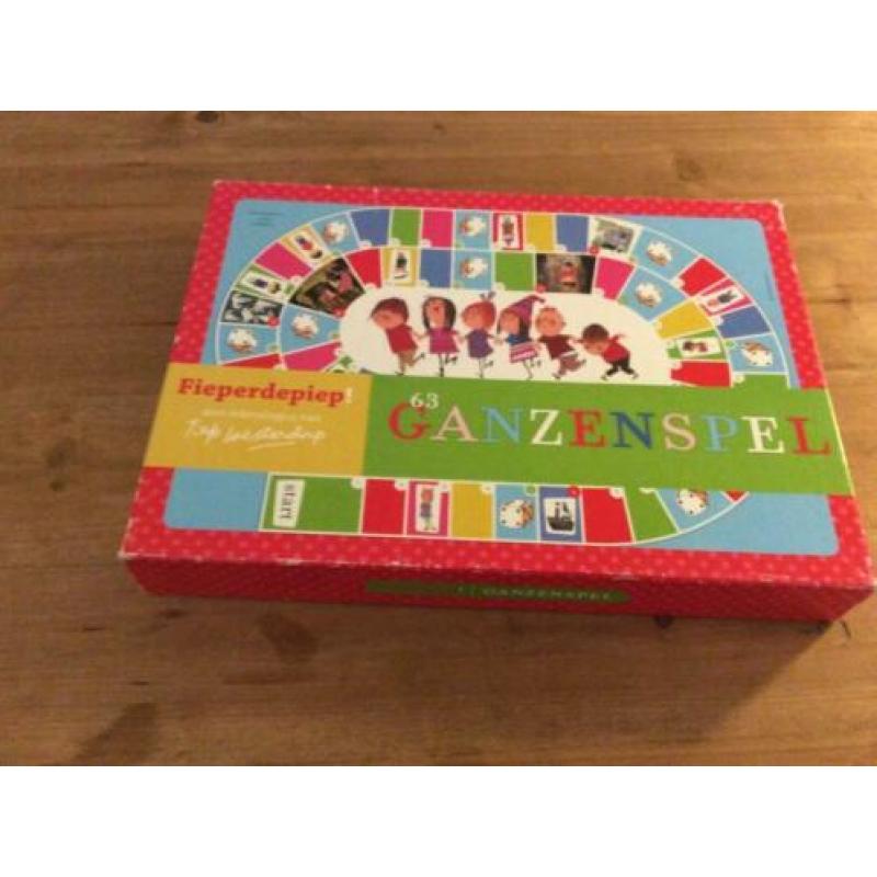 Fieperdepiep ganzenbord spel Fiep Westendorp