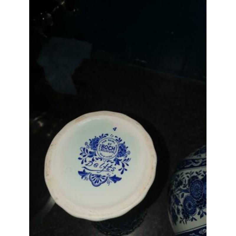 Kaststel delftsblauw 3delig