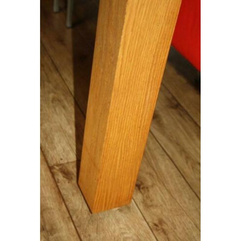Massief eiken tafel 260 x 100 cm