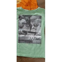 4 tshirts 116-122 oa minion
