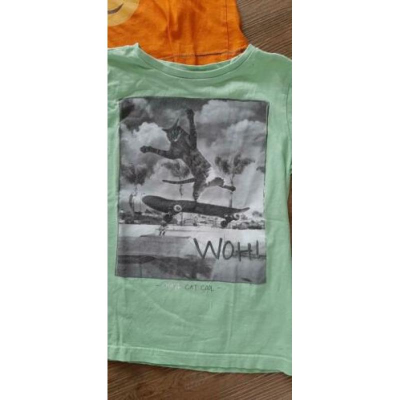4 tshirts 116-122 oa minion