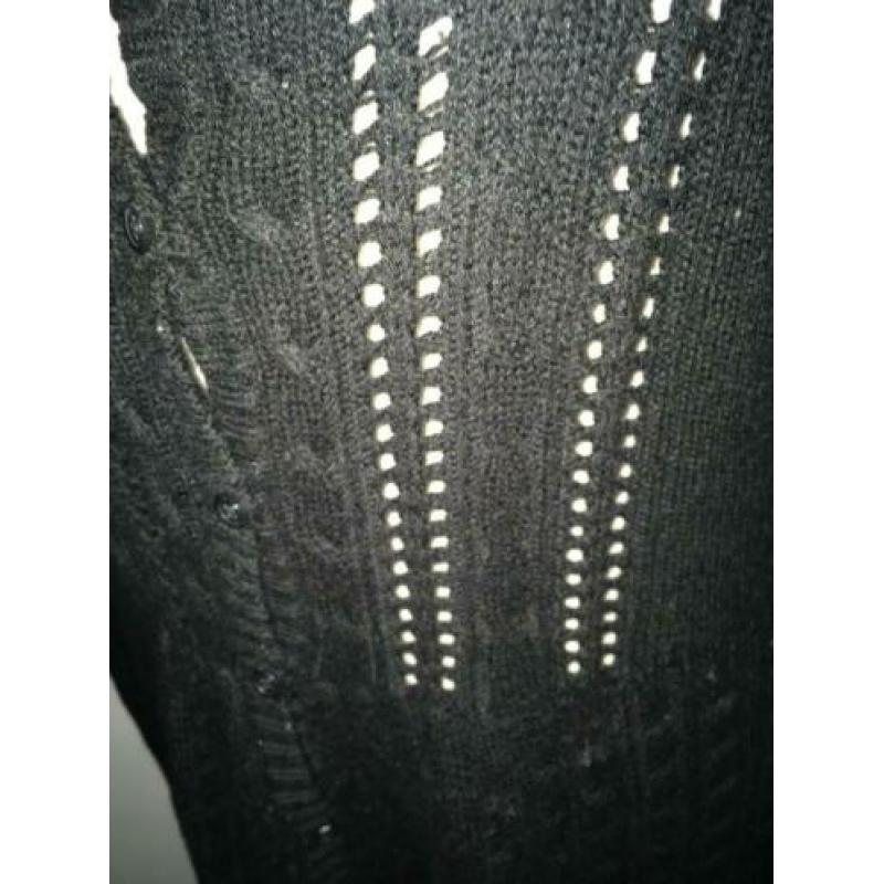Lang vest merk geisha maat xl zwart